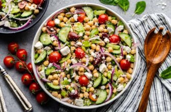 Mediterranean Chickpea Salad – The Keep At Residence Chef