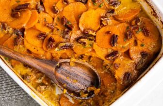 Maple Scalloped Candy Potatoes