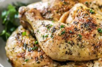 Crispy Baked Hen Legs