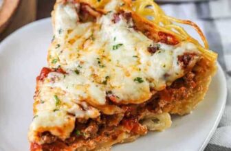 Straightforward Baked Spaghetti Pie